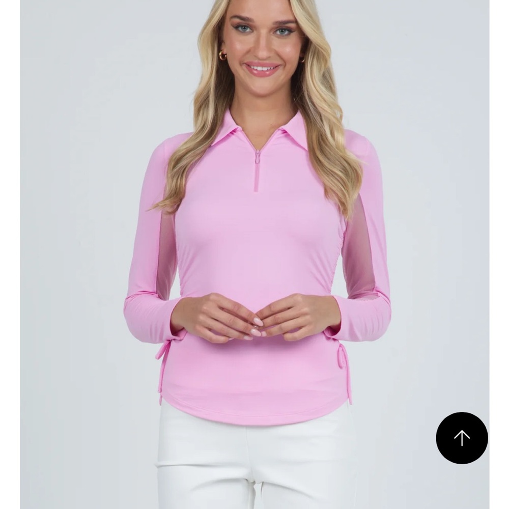 Pink Long Sleeve Women's Top